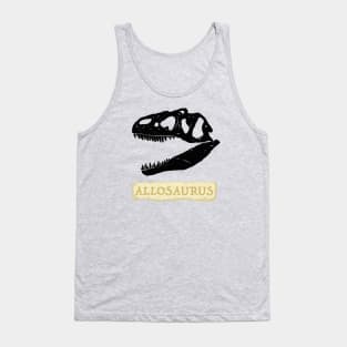 Allosaurus Skull Fossil Tank Top